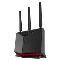 ASUS Router RT-BE86U BE6800, 3x2.5GE LAN, 1x2.5GE LAN/WAN, 1x10GE LAN/WAN, 1xUSB3.2, 1xUSB2.0, MESH (90IG08W0-MO9A0V)
