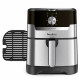 Moulinex Мультипечь EasyFry&Grill, 1550Вт, чаша-4.2л, механ. управл., пластик, серый (EZ501D10)