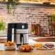 Moulinex Мультипечь EasyFry&Grill, 1550Вт, чаша-4.2л, механ. управл., пластик, серый (EZ501D10)