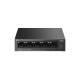TP-Link Комутатор LS105GP 5xGE (4xPoE), 65 Вт