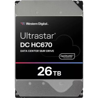 Жесткий диск 3.5" 26TB Ultrastar DC HC670 WD (0F61452 / WSH722626ALN607)