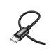 Дата кабель USB 2.0 AM to USB-C 3.0m X91 Radiance black HOCO (6931474788726)