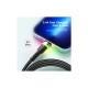 Дата кабель USB 2.0 AM to Lightning 1.0m 2.4A black Essager (EXCL-XCD01)