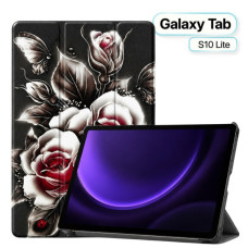 Чехол для планшета BeCover Smart Case Samsung Galaxy Tab S10 Lite SM-X400/406 10.9" Black Rose (715924)