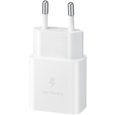 Samsung Power Adapter 15W USB-С, cable USB-C > USB-C, 1m, white (EP-T1510XWEGEU)