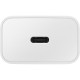 Samsung Power Adapter 15W USB-С, cable USB-C > USB-C, 1m, white (EP-T1510XWEGEU)