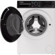 Whirlpool Стиральная машина фронтальная, 8кг, 1400, C, 55см, дисплей, пар, инвертор, люк черный, белый (WAM81WBUA)