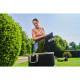 Ryobi Battery lawn mower ONE+ HP RY18LMX33A-0 18V 33cm 30L 25-90mm 9.3kg without battery and charger (5133006286)