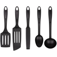 Tefal Kitchen set, Bienvenue, 5pcs, plastic, black (K001A504)