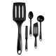 Tefal Kitchen set, Bienvenue, 5pcs, plastic, black (K001A504)