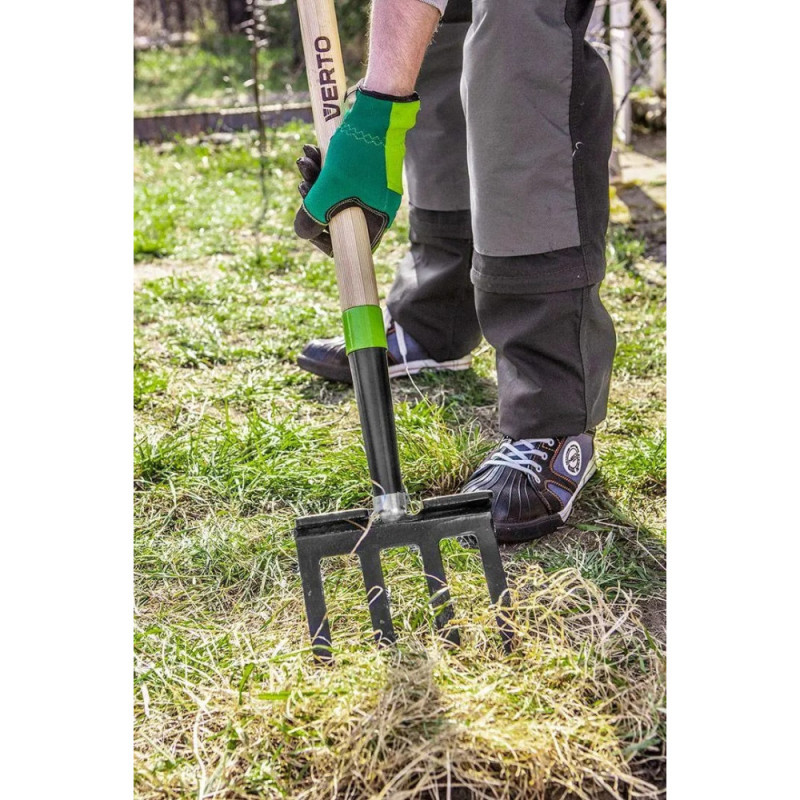 Verto Digging fork, wooden handle D-shaped, 127cm, 2.42kg (15G041)