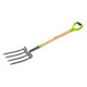 Verto Digging fork, wooden handle D-shaped, 127cm, 2.42kg (15G041)