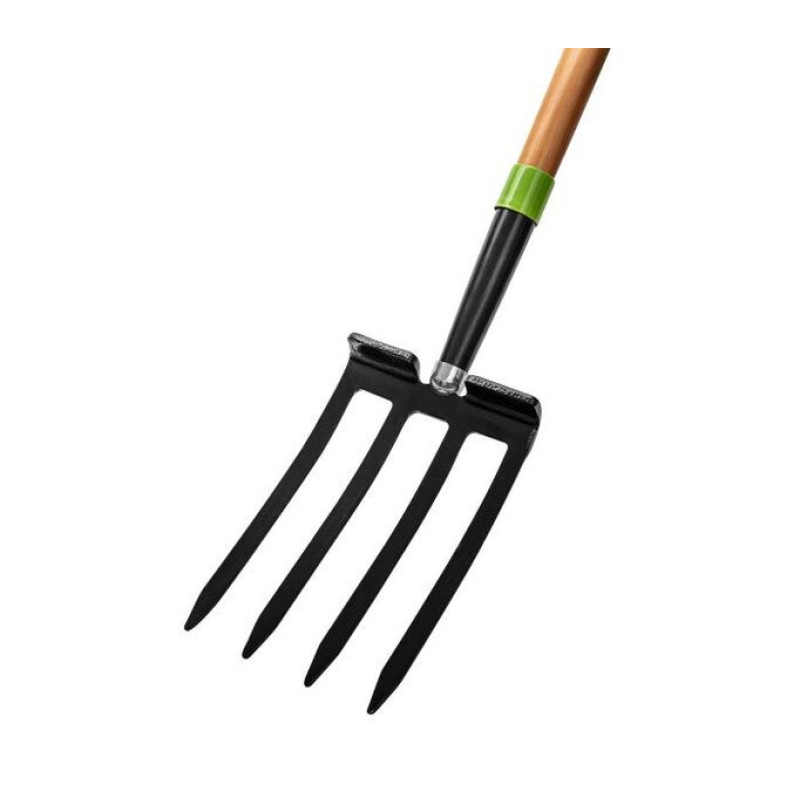 Verto Digging fork, wooden handle D-shaped, 127cm, 2.42kg (15G041)