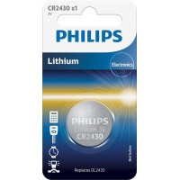 Philips Battery Lithium CR 2430 blister, 1 pcs (CR2430/00B)