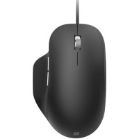 Microsoft Мышь Ergonomic, USB-A, чёрный