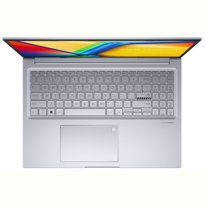 Ноутбук Asus Vivobook 16X K3605VU-PL093 (90NB11Z2-M003N0); 16" WQXGA (2560x1600) IPS LED матовый 144 Гц , Intel Core i9-13900H (2.6 - 5.4 ГГц) , RAM 32 ГБ , SSD 1 ТБ , nVidia GeForce RTX4050, 6 ГБ , без ОП , Wi-Fi , Bluetooth , веб-камера , Без ОС , 1.8 кг , серебристый , подсветка клавиатуры , сканер отпечатков пальцев