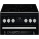 Electrolux Плита электрическая стеклокерамическая, 58л, 50x60см, конвекция, пар, черный (LKR564275K)