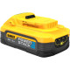 DeWALT Акумулятор DeWalt 18В XR Li-lon PowerStack 2х1.7А·год 0.7кг (DCBP034E2)