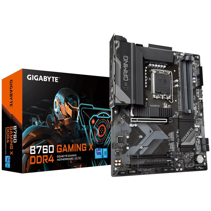 Gigabyte Motherboard B760 GAMING X DDR4 s1700 B760 4xDDR4 HDMI DP ATX (B760_GAMING_X_DDR4)