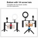 Набор блогера Puluz 4in1 (ring light, mount, phone holder, microphone) (PKT3028)