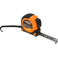 Neo Tools Рулетка Super Black, 10мx25мм, с фиксатором сматывания, магнит (67-245)