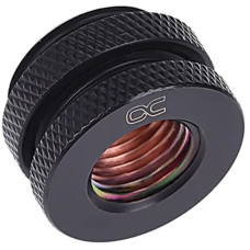 Фитинг для СЖО Alphacool HF bulkhead connector passthrough G1/4 - deep black (17069)