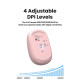 Мышка Ugreen MU105 Wireless Pink (90686)