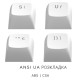 Клавиатура Dark Project ALU87 ABS RGB Mech G3MS Sapphire USB Violet (DPKB_VIOLET_87_ANSI_UA)
