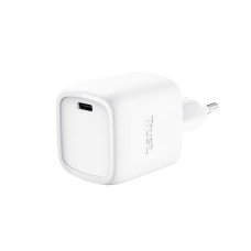 Trust Зарядний пристрій мережевий Trust Maxo 30Вт, GaN, USB-C, PD/PPS, білий (25520_TRUST)