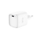 Trust Зарядний пристрій мережевий Trust Maxo 30Вт, GaN, USB-C, PD/PPS, білий (25520_TRUST)