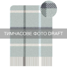 ARDESTO Плед Ardesto Leonardo Alpina, 140x200см, 100% вовна, блакитний (ART0704LM)