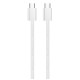 Дата кабель USB-C to USB-C 2.0m (braided cotton) (PD Fast Charging 60W) 3.0А grey ColorWay (CW-CBPDCC068-GR)