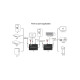 Адаптер HDMI extender 150m HDMI 4K/30hz CAT5E/6 PowerPlant (CA912957)