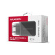 Зарядное устройство AXAGON 1xUSB QC4.0 + 1xUSB-C PD45W PPS black (ACU-PQ45)