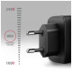 Зарядное устройство AXAGON 1xUSB QC4.0 + 1xUSB-C PD45W PPS black (ACU-PQ45)