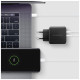 Зарядное устройство AXAGON 1xUSB QC4.0 + 1xUSB-C PD45W PPS black (ACU-PQ45)