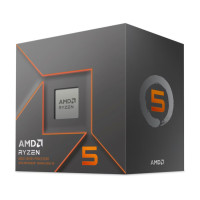 AMD Центральний процесор Ryzen 5 8600G 6C/12T 4.3/5.0GHz Boost 16Mb Radeon Graphics AM4 65W Wraith Stealth cooler Box (100-100001237BOX)