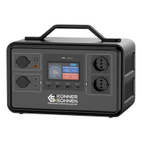 Könner & Söhnen Портативная электростанция KS 1200PS, 1200Вт, 1030 Вт/ч, LifePo4, Bluetooth, 12.4кг (KS1200PS)
