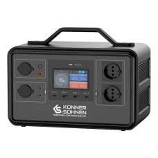 Könner & Söhnen Портативна електростанція KS 1200PS, 1200Вт, 1030Вт/год, LifePo4, Bluetooth, 12.4кг (KS1200PS)