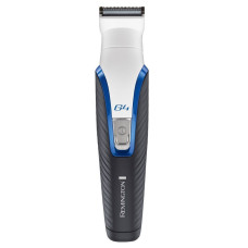 Remington haircut kit G4 Graphite series for beard, mustache, head, nose and body, network+battery, nozzles-7, steel, black-white (PG4000)