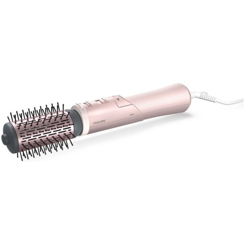 Philips Hair dryer brush 7000 Series, 3W, 3 modes, ionization, rotation. nozzle, ceramics, tourmaline, pink (BHA735/00)