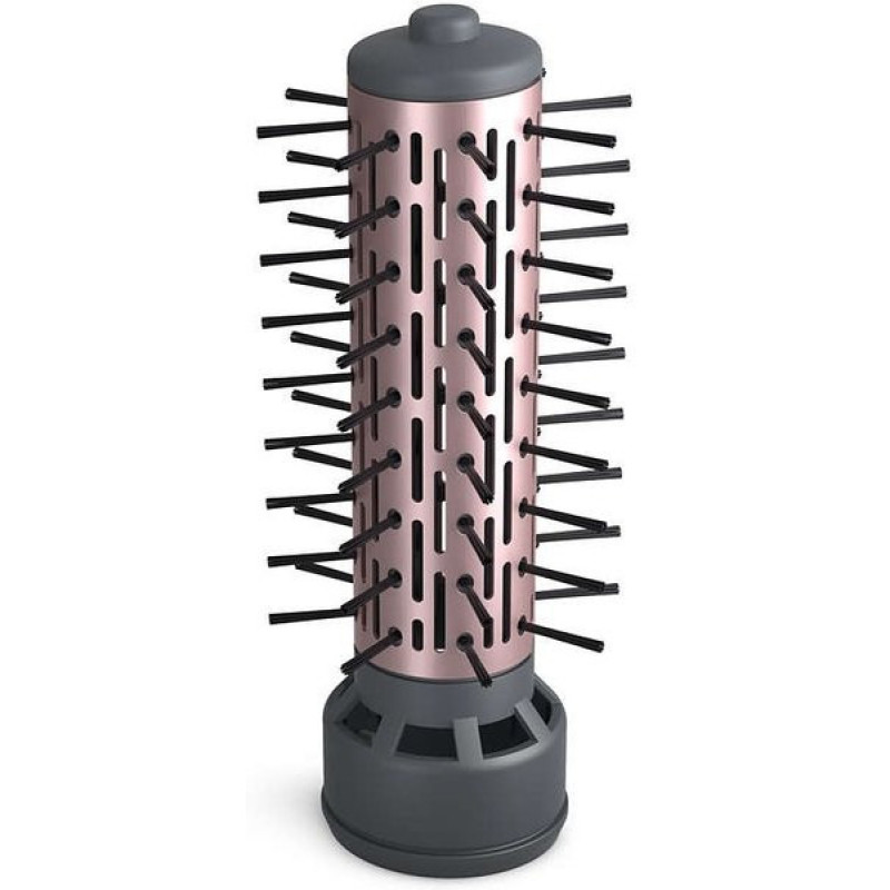 Philips Hair dryer brush 7000 Series, 3W, 3 modes, ionization, rotation. nozzle, ceramics, tourmaline, pink (BHA735/00)