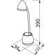 Philips Desk lamp with battery Hat 4.5W 3000/4000/5700K 1800mAh USB-A white (929003241007)