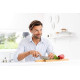 Beurer scales for kitchen 15kg, АААx4 included, glass, Stainless Steel (KS_34_STAINLESS_STEEL)