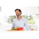 Beurer scales for kitchen 15kg, АААx4 included, glass, Stainless Steel (KS_34_STAINLESS_STEEL)