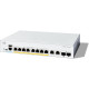 Cisco Комутатор Catalyst 1300 8xGE, PoE, Ext PS, 2x1G Combo (C1300-8P-E-2G)