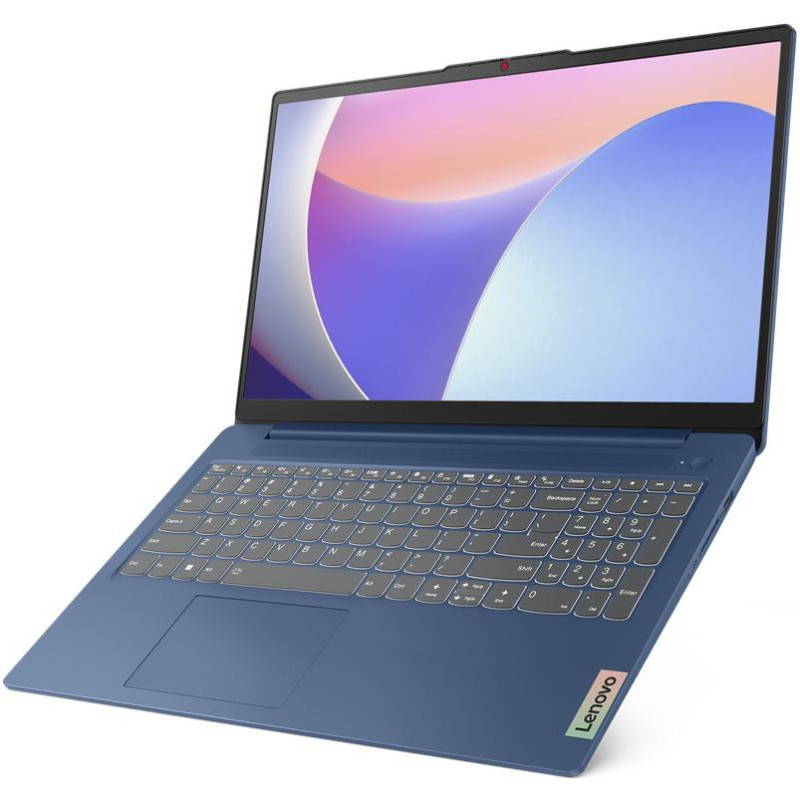 Lenovo Ноутбук Lenovo IdeaPad Slim 3-15IRH8 15.6" FHD AG, Intel i5-13420H, 16GB, F512GB, UMA, DOS, синій (83EM00KCRA)