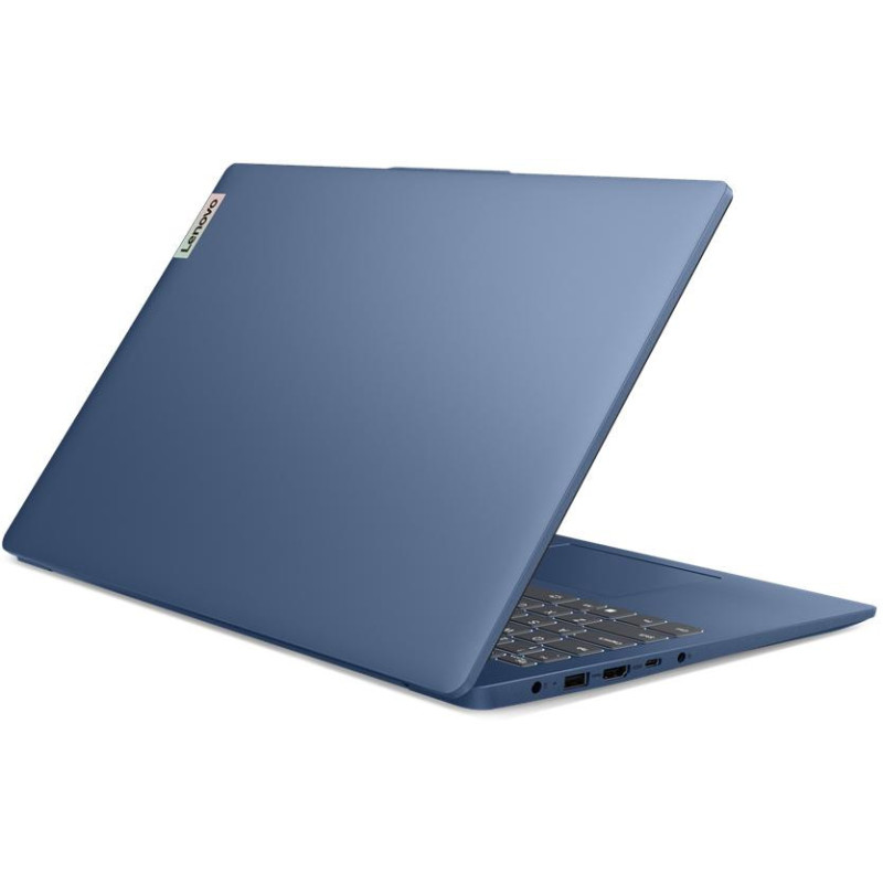 Lenovo Ноутбук Lenovo IdeaPad Slim 3-15IRH8 15.6" FHD AG, Intel i5-13420H, 16GB, F512GB, UMA, DOS, синій (83EM00KCRA)