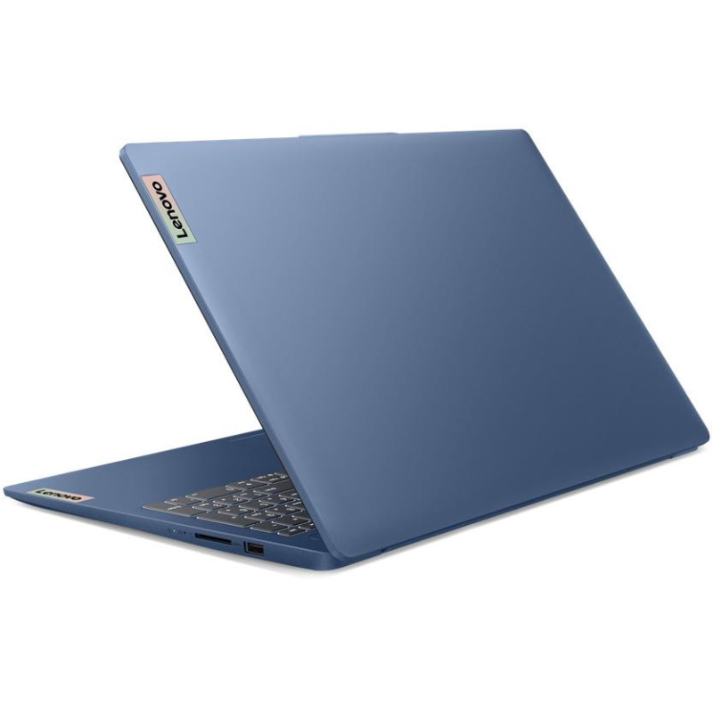 Lenovo Ноутбук Lenovo IdeaPad Slim 3-15IRH8 15.6" FHD AG, Intel i5-13420H, 16GB, F512GB, UMA, DOS, синій (83EM00KCRA)