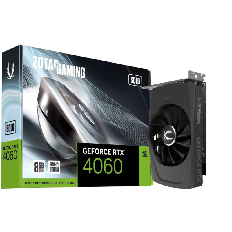 Zotac Graphic Adapter GeForce RTX 4060 8GB GDDR6 Solo
